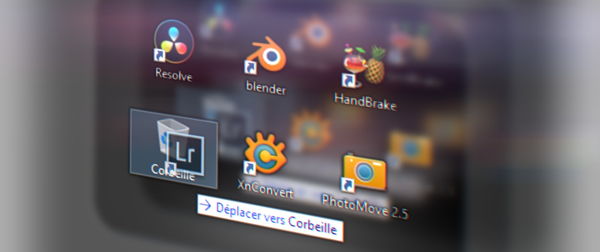 Thumbnail showing the icons of Adobe alternative software for video and photo editing